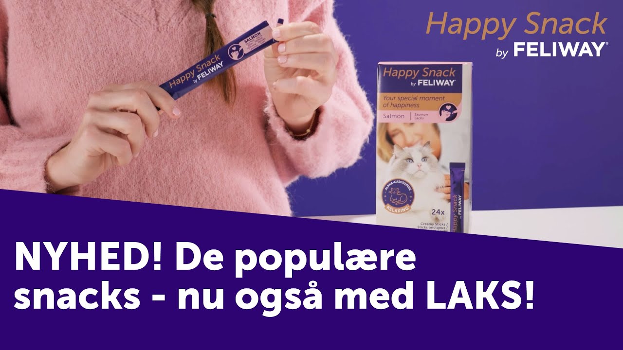 Prøv denne populære snack til katte - nu også med LAKS
