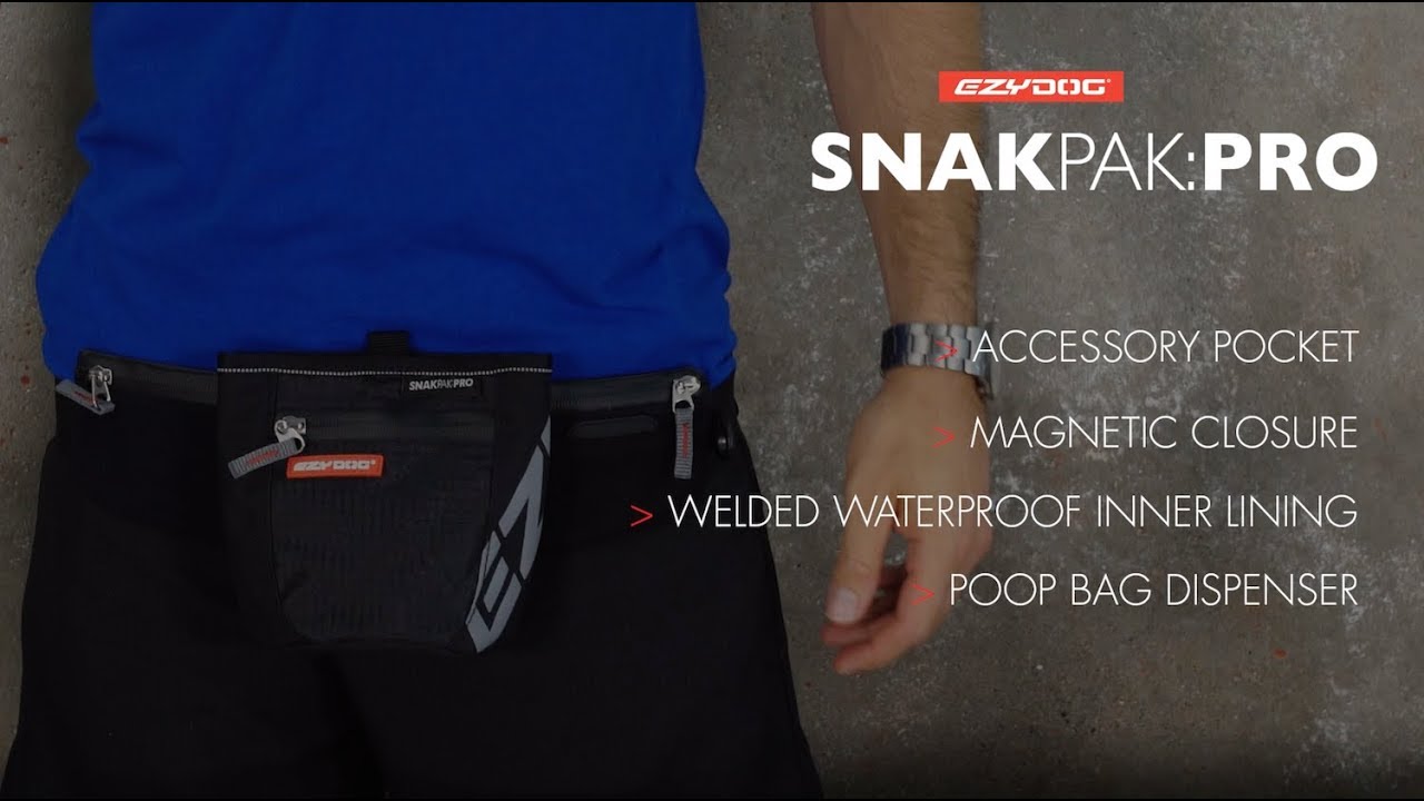 How to attach a Dog Treat Bag - EzyDog SnakPak Pro