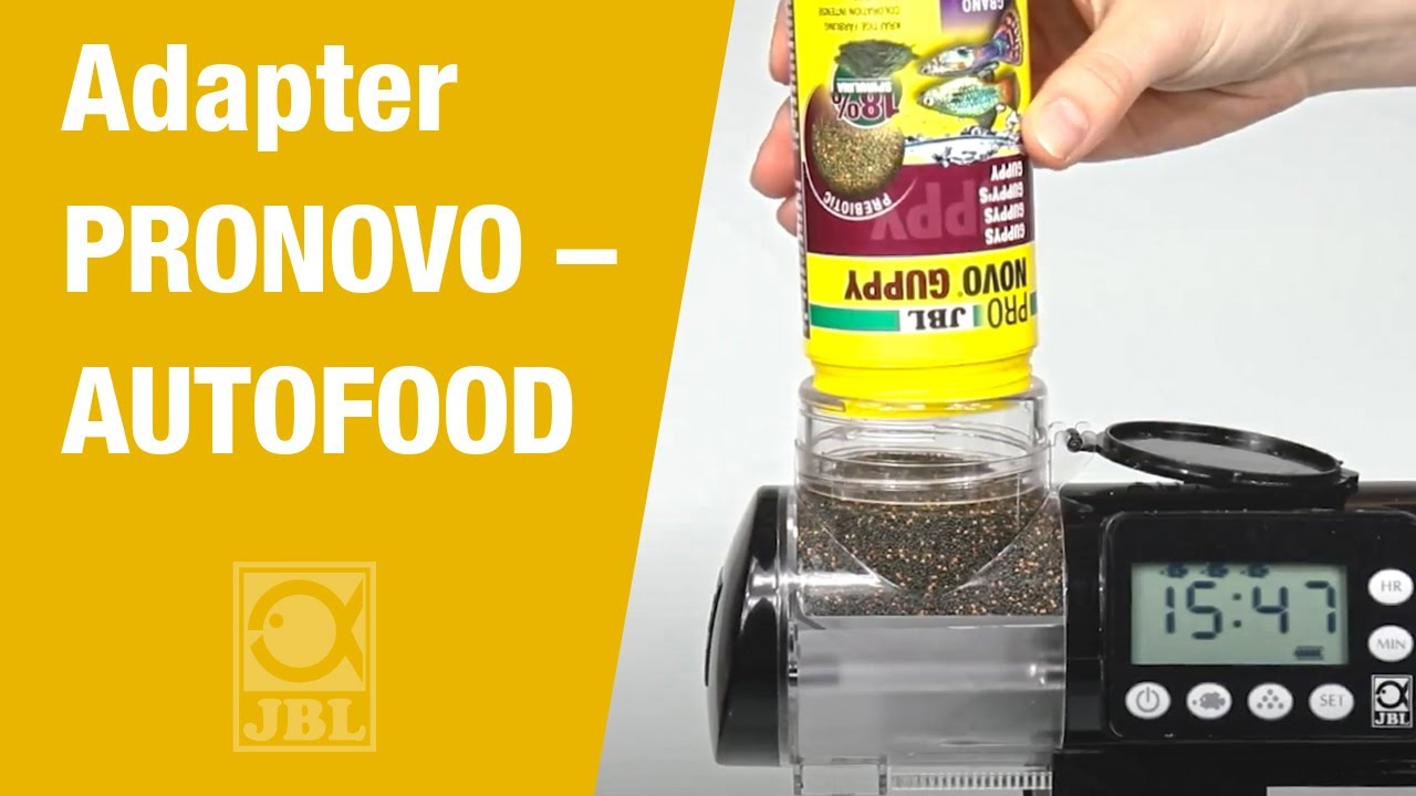 Adapter für JBL PRONOVO Dosen auf den AUTOFOOD - Silo für lange Urlaube