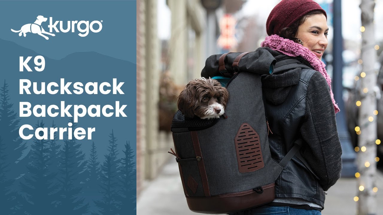 The K9 Rucksack | Stylish dog carrier backpack