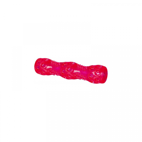 Blinkende Stick, termoplast gummi, robust og holdbar, lyser ca. 50 T, aktiveres ved slag. 18 cm. Diverse farver