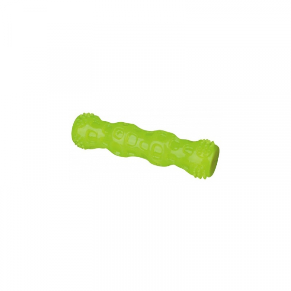 Blinkende Stick, termoplast gummi, robust og holdbar, lyser ca. 50 T, aktiveres ved slag. 18 cm. Diverse farver