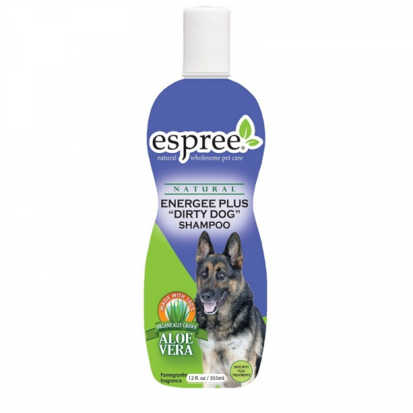 ESPREE Energee Plus Shampoo 355 ml. Til de mest beskidte hunde.