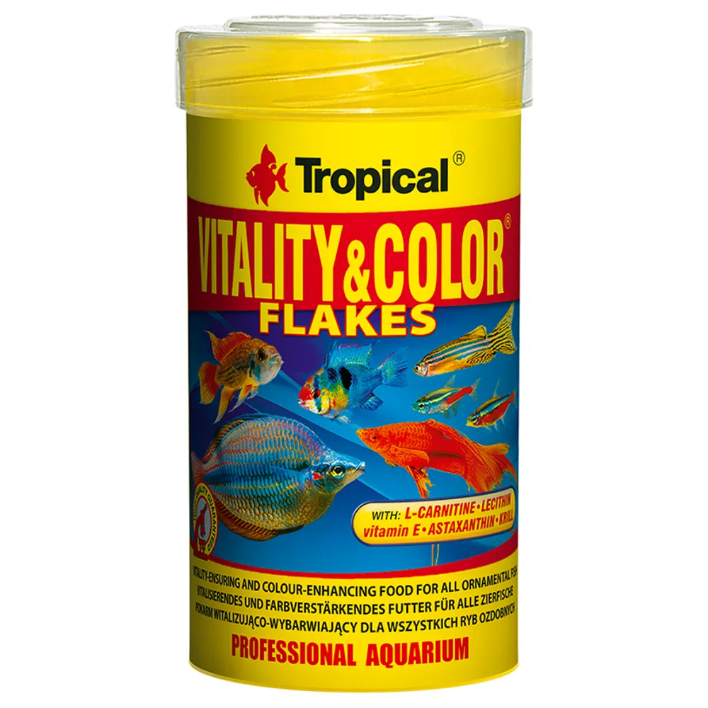 Tropical Vitality & Color fuldfoder til prydfisk.
