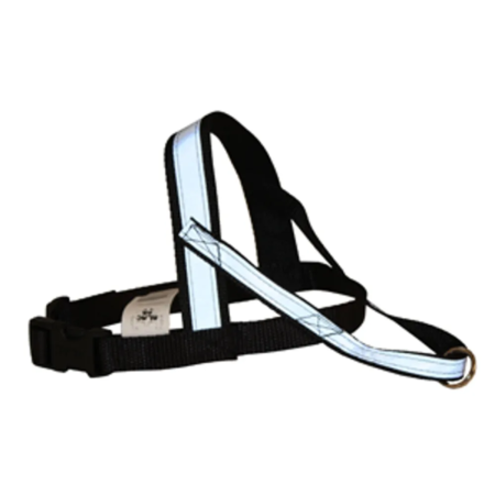 Alac Norsk sele med refleks Sort