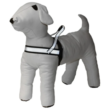 Alac Norsk sele med refleks Sort