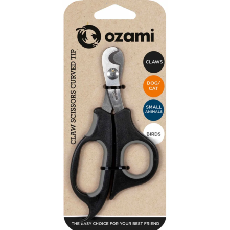Ozami Neglesaks med buet spids 14x7x0,9 cm.