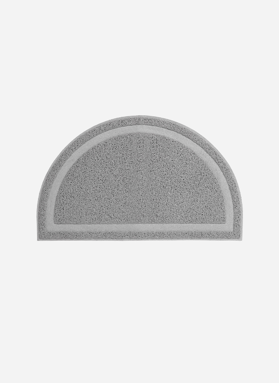 Pawise Katte sands måtte halvmåne 60x36 cm.