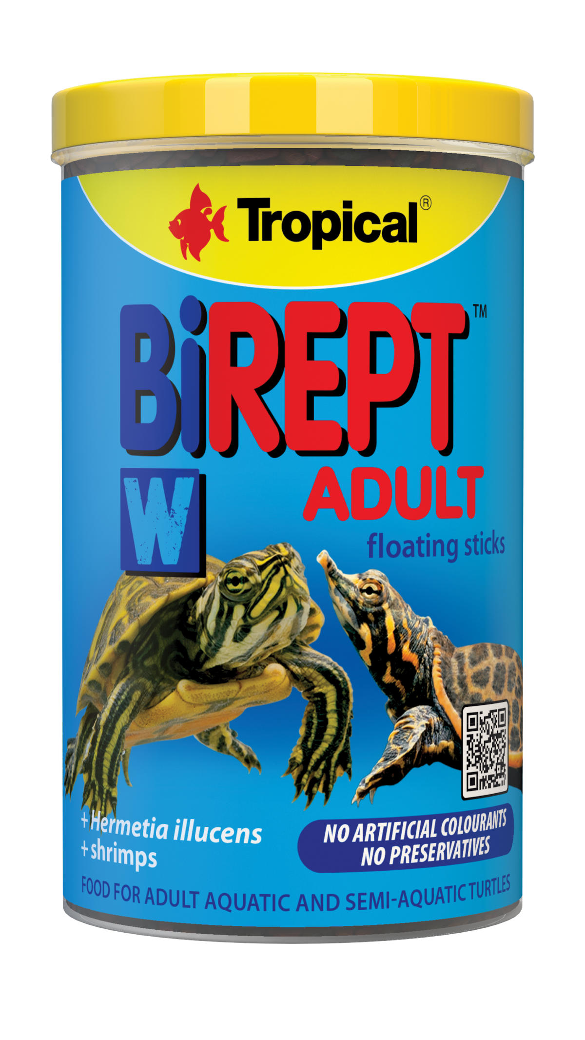 Tropical biorept W til jord, vand- og havskildpadder.