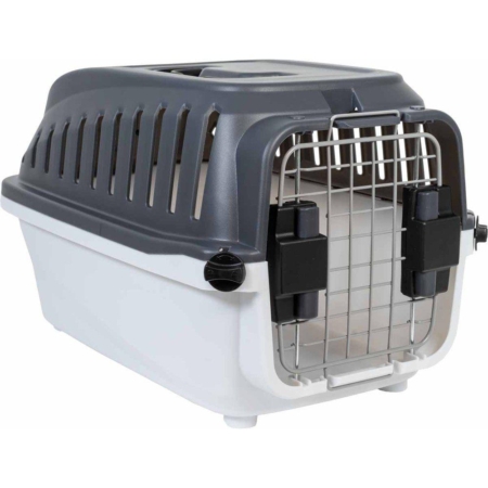 Travel Pet Transportkasse Medium Grå/sort.