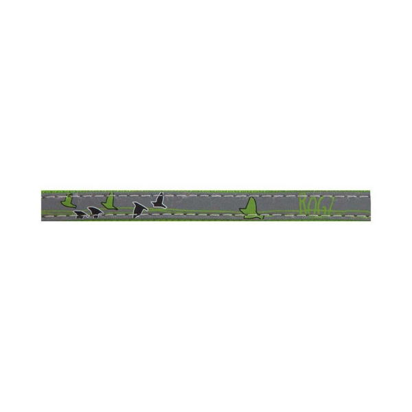 Rogz Nightcat sele med line XS limegrøn 8 mm./19,8-30 cm.
