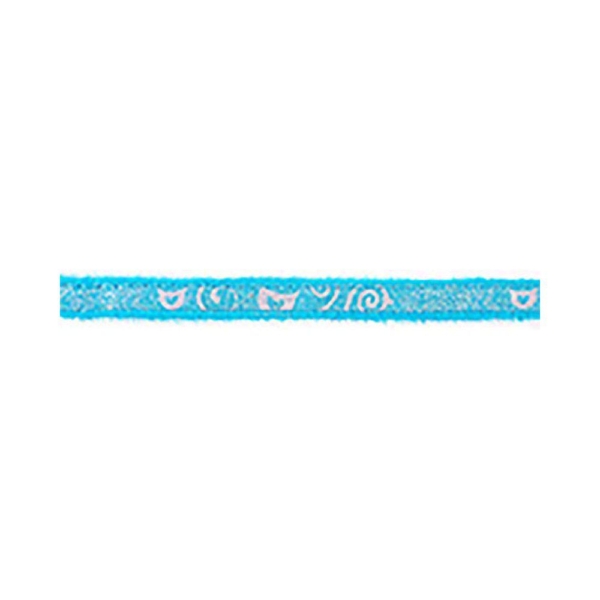 Rogz sparklecat sele med line XSmall turkis 8  mm./19,8-30 cm.