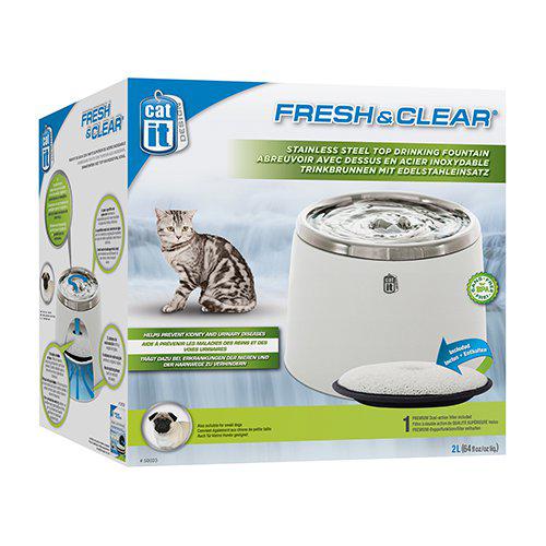 Catit vandfontæne Fresh & Clear 2 Liter - Billede 2