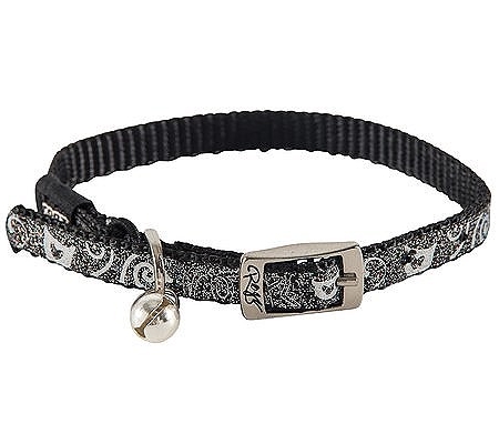Rogz sparklecat halsbånd XS sort
