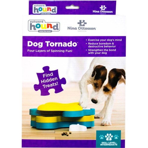 Nina Ottosson Dog Tornado i plast.