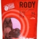 Rody crystal, strawberry, gnaverstrø, 1 L