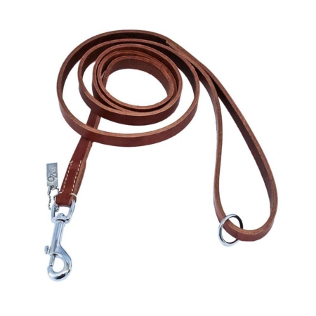 Ozami læderline cognac 15 mm/180 cm.