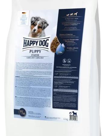 Happy Dog Puppy starter lam og ris