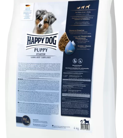 Happy Dog Puppy starter lam og ris