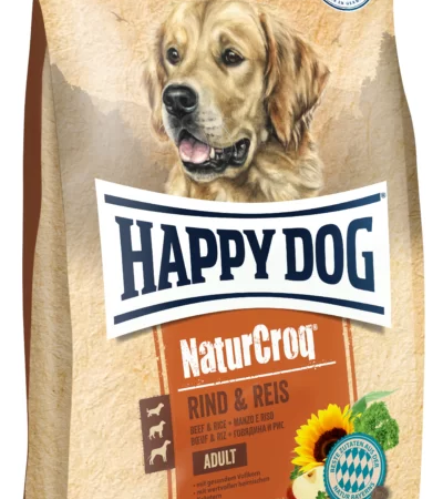 Happy Dog NaturCroq oksekød & ris