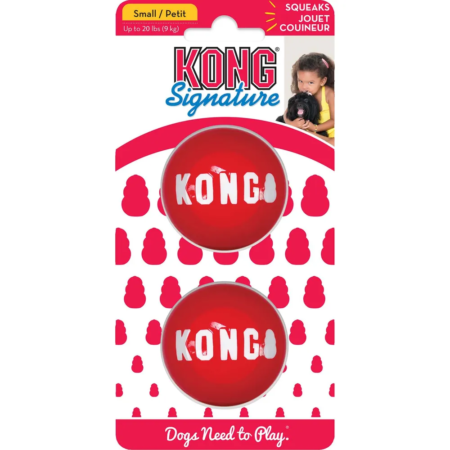 Kong signature bolde 2 stk. Small