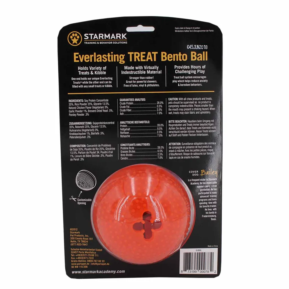 Starmark Bentoball orange.