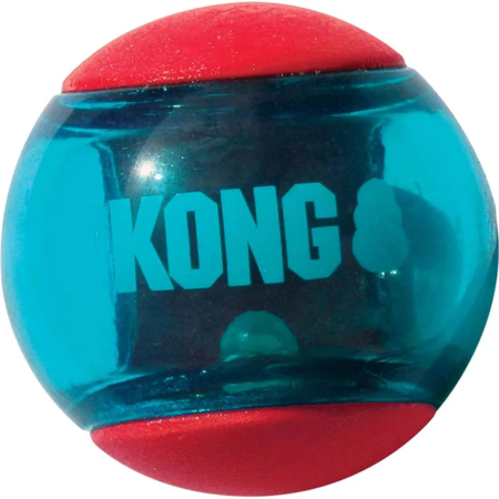 Kong Squeezz Actionball Red L