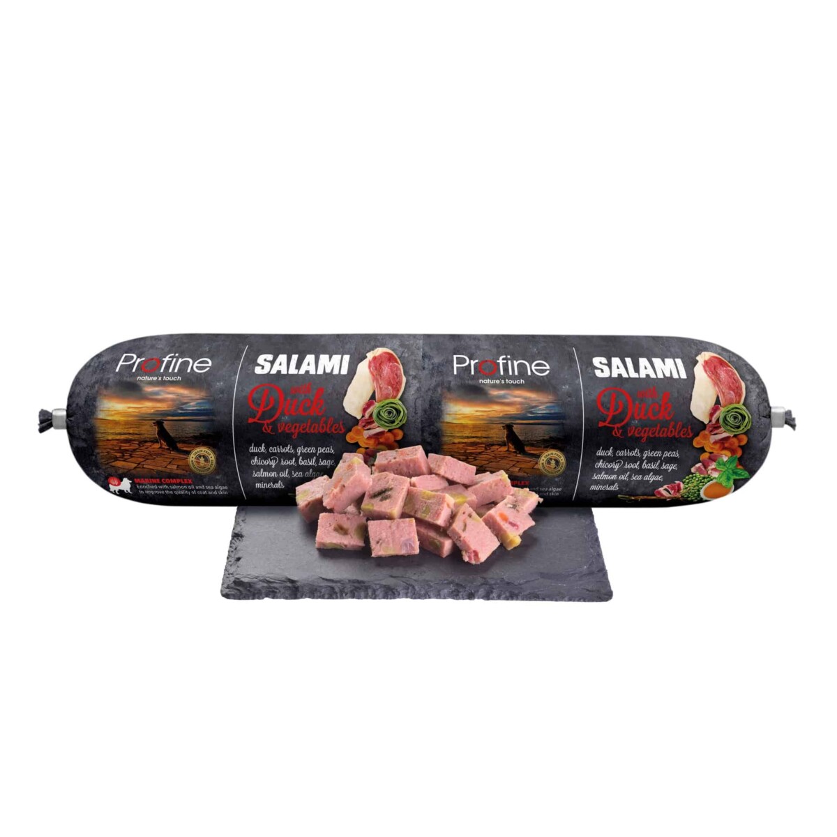 Profine salami 800 g. Fuldkost til voksne hunde eller som supplement