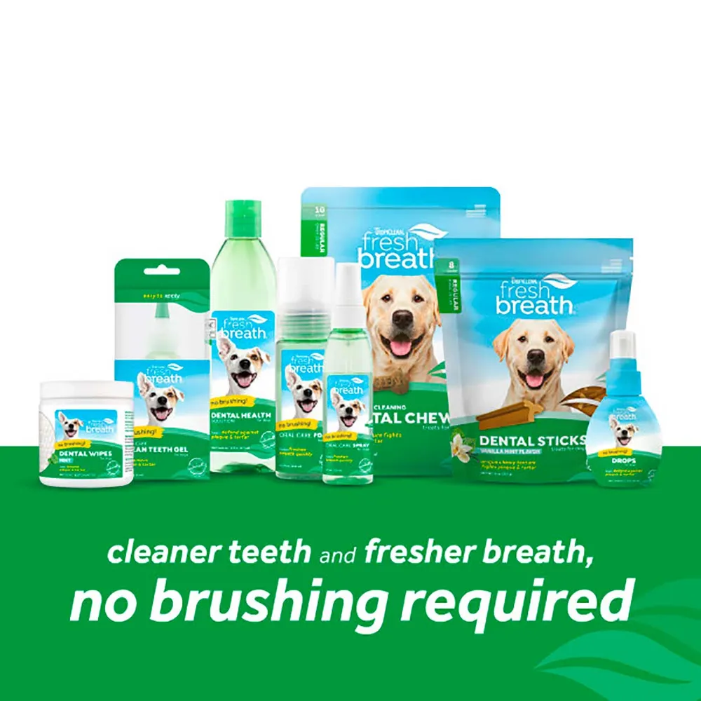 Tropiclean oral care gel.