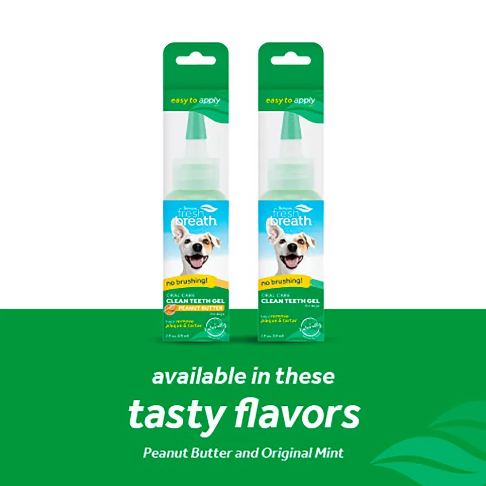 Tropiclean oral care gel.