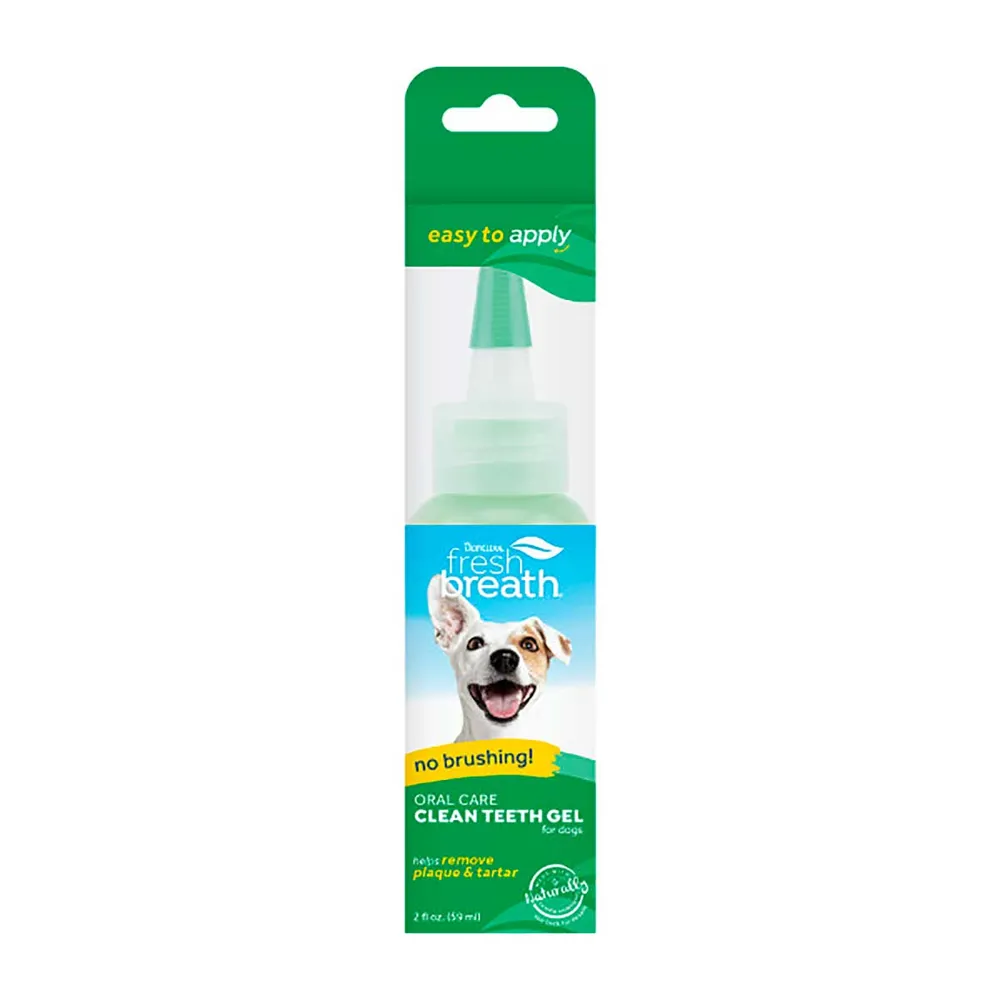 Tropiclean oral care gel.