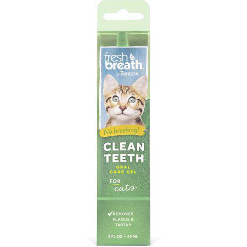 Tropiclean clean teeth oral care gel til katte 59 ml.