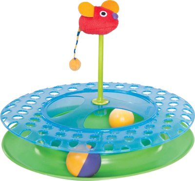 Petstages kattelegetøj cheese chace 33 cm.