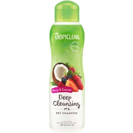 TropiClean Berry & Coconut Pet Shampoo 355 ml.
