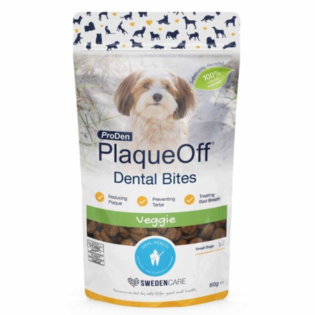 Swedencare PlaqueOff Dental Bites. 60 g.
