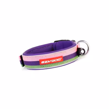 Easydog hundehalsbånd bubble gum farver