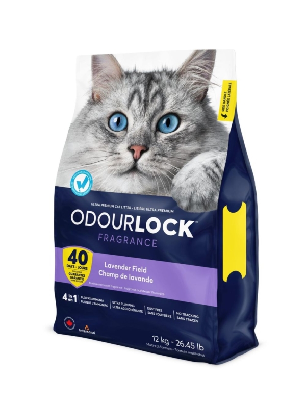 Odour Lock Lavendel kattegrus