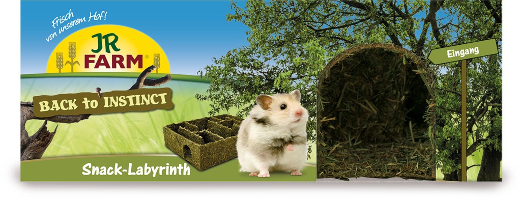 JR Farm Back to instinkt snack labyrint.
