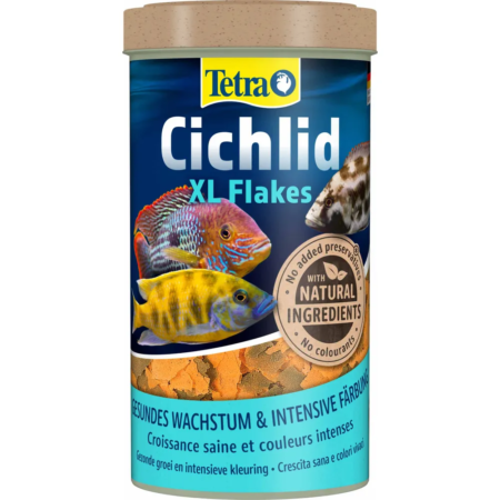 Tetra Cichlid store flager 500 ml.