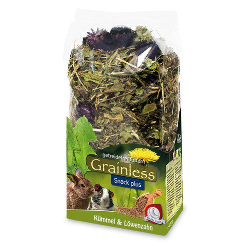 JR Farm grainless plus spidskommen & mælkebøtte 100 g.