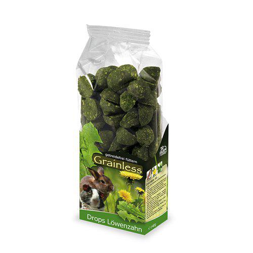 JR Farm grainless drops mælkebøtte 140 g.