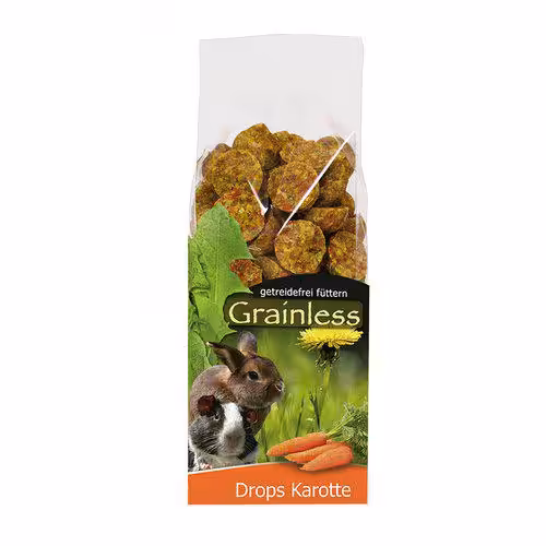 JR Farm grainless drops gulerod 140 g. - Billede 3