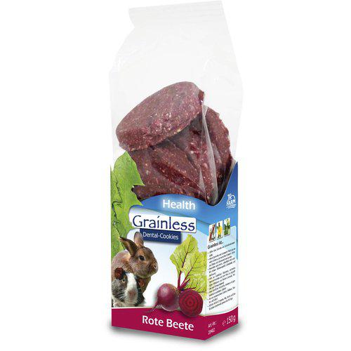 JR Farm grainless Healthdental-cookies rødbede 150 g.