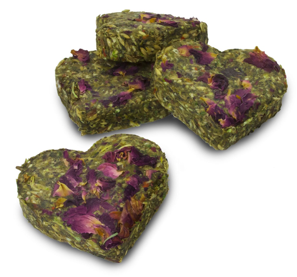 JR Farm grainless hjerter med rosenblomster
