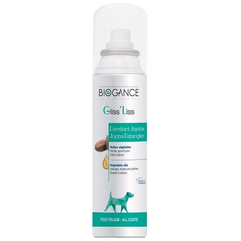 Biogance gliss liss tangle spray with UV filter til hunde 150 ml.