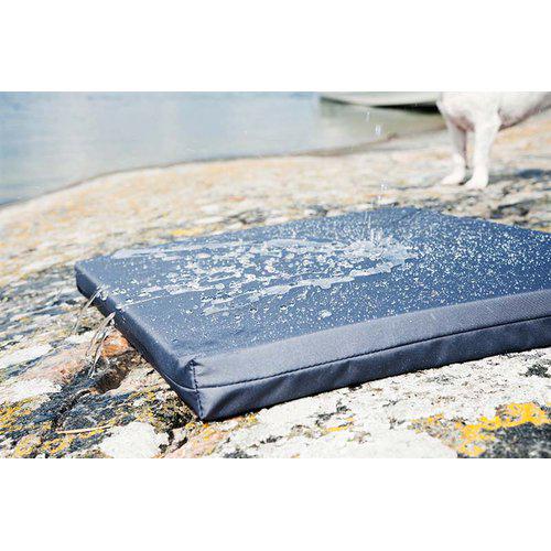 Bia Bed outdoor madras i sort 50x60x5 cm.