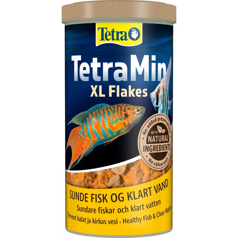 TetraMin XL, fiskefoder med ekstra store flager.