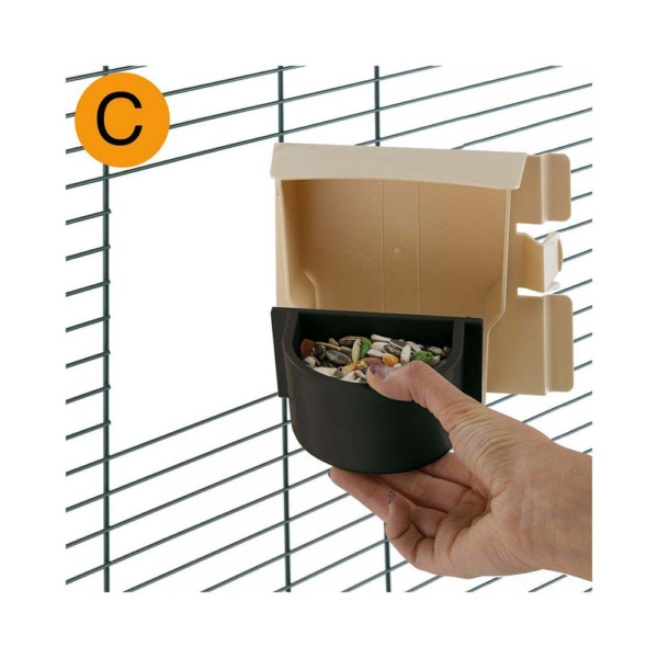 Ferplast vand og foderkop Brava 4,16.5x9.5x14 cm. - Image 4