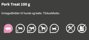 Rauh grisegodbid til hund og kat