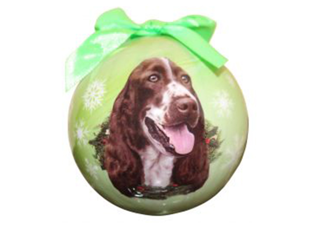 Christmas ornament, Springer Spaniel